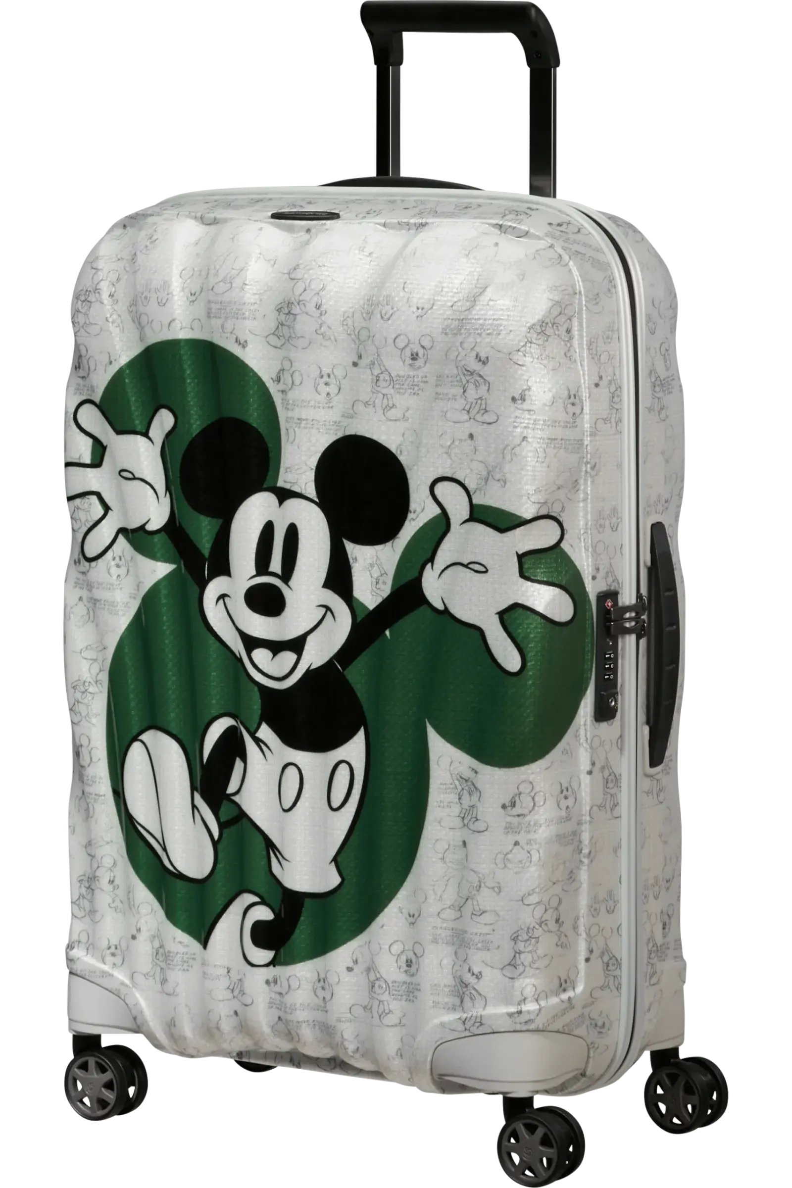 Valise Mickey Mouse colorée et joyeuse.