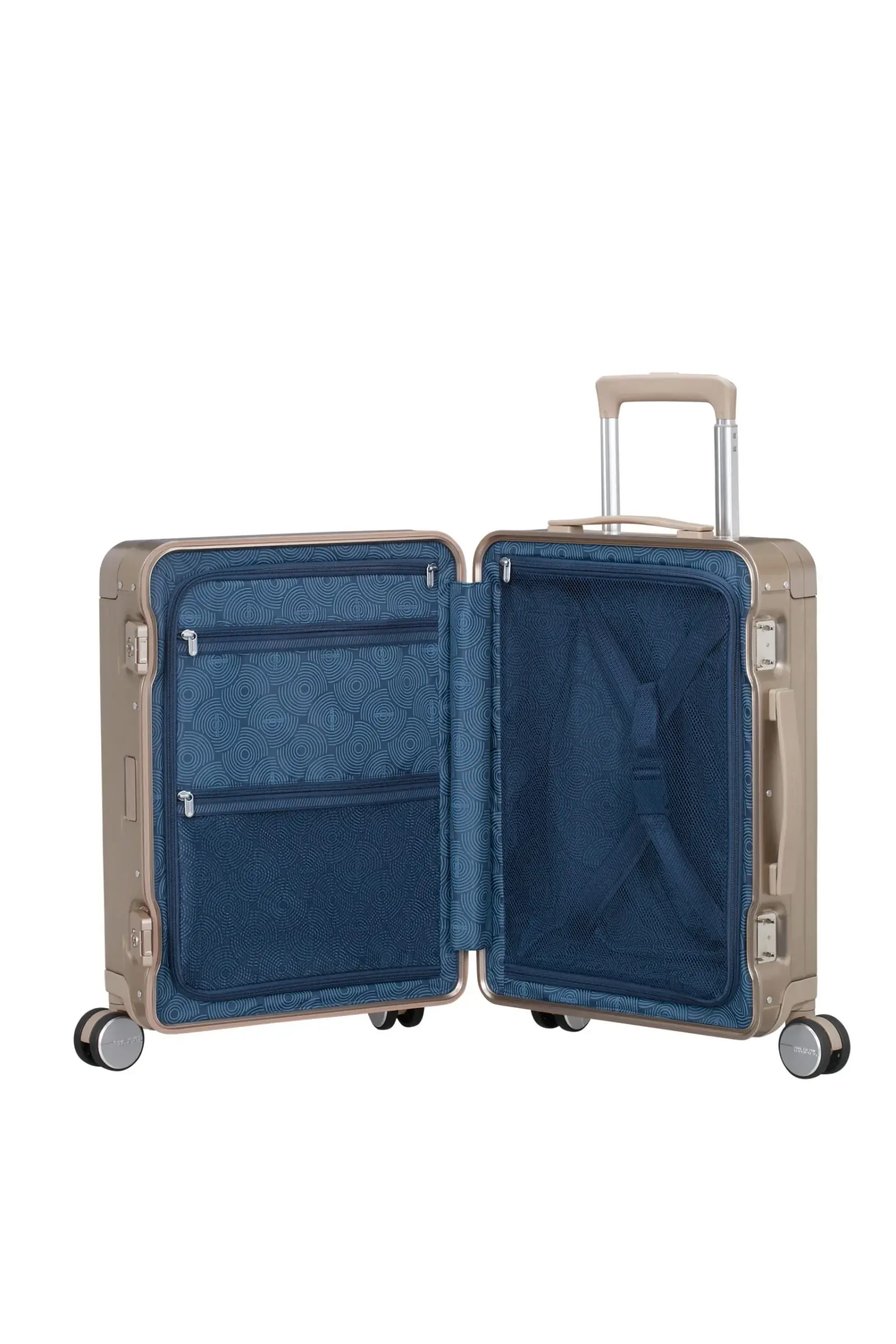 SOUNDBOX ALU – Valise Spinner TSA