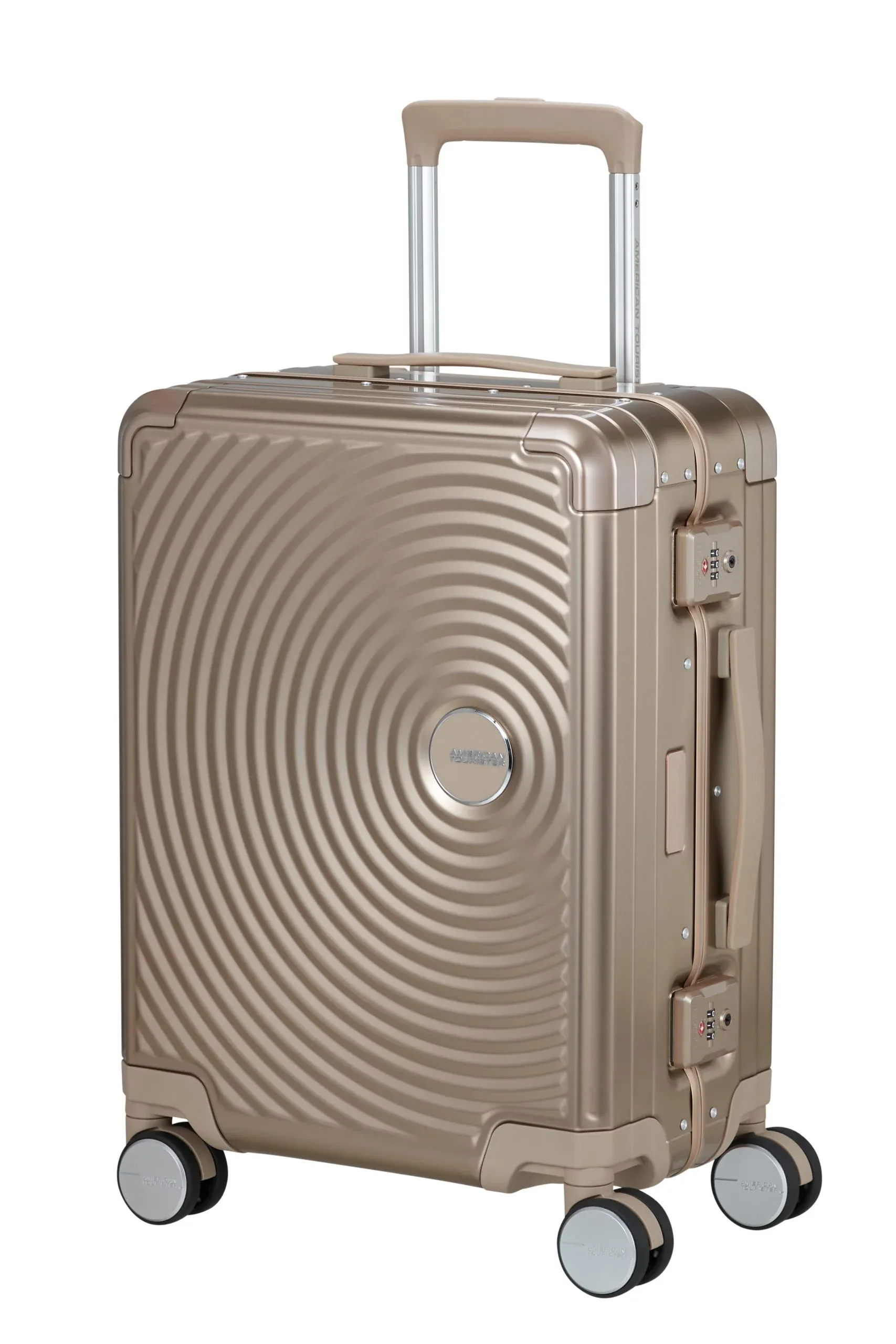 SOUNDBOX ALU – Valise Spinner TSA